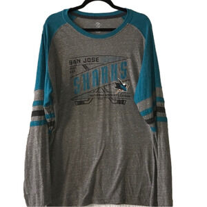 NHL San Jose Sharks Men's Long Sleeve T-Shirt